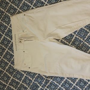 White jeans